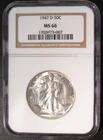 1947-D Walking Liberty Half Dollar NGC MS66 (3007)