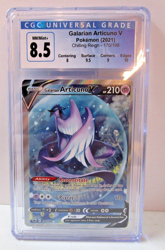Galarian Articuno V graded CGC 8.5 for sale on eBay