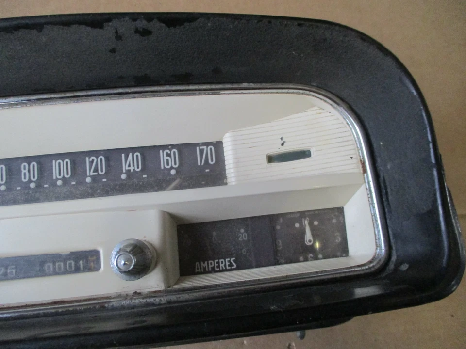 Peugeot 404 Tachometer Tacho 170 Speedometer Kombiinstrument UHR Amperemeter - Bild 4 von 4