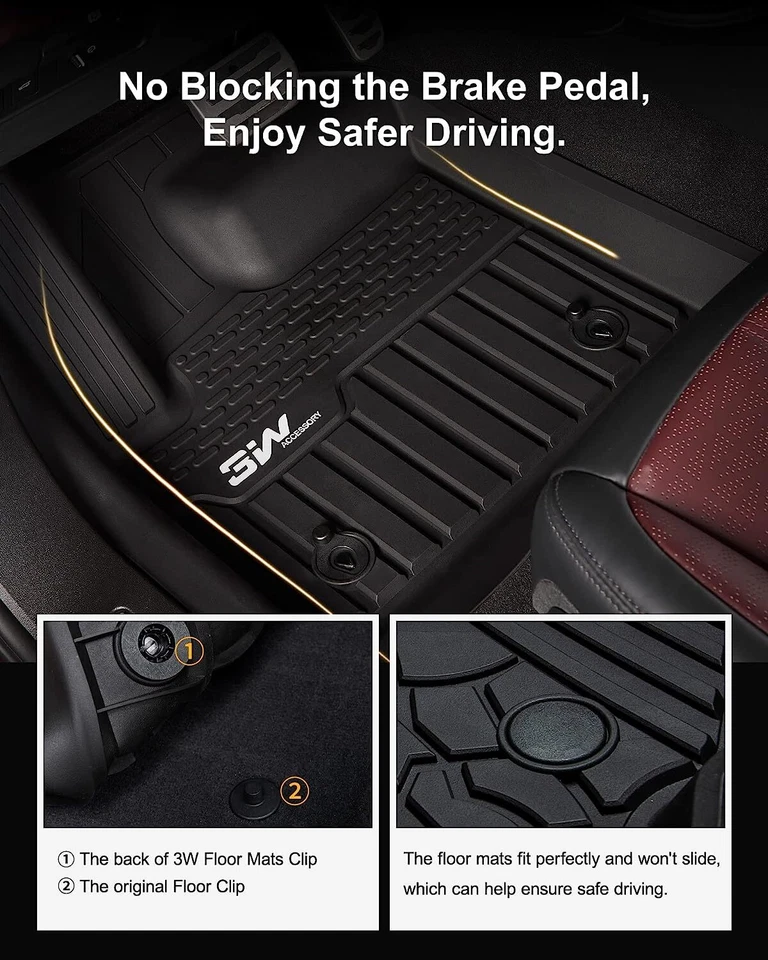 Alfombrillas 3W personalizadas para todo tipo de clima para Land Rover Range Rover Evoque 2011-2019 TPE Foto 3 de 4