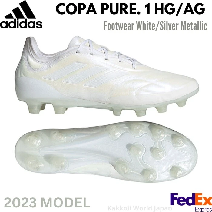 adidas Men's Soccer Cleats COPA PURE. 1 HG/AG Footwear White id4297 NEW!