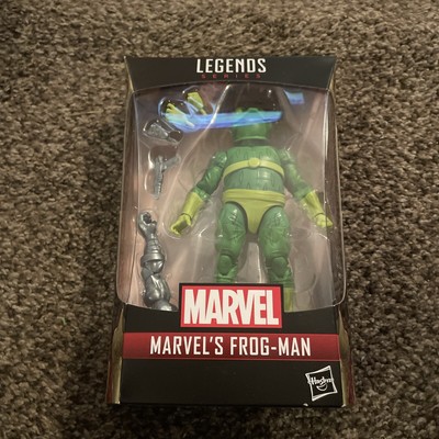 FROG-MAN MARVEL LEGENDS  ACTION FIGURE 6'' SEALED N BOX EARTH-616  EUGENE PATILIO