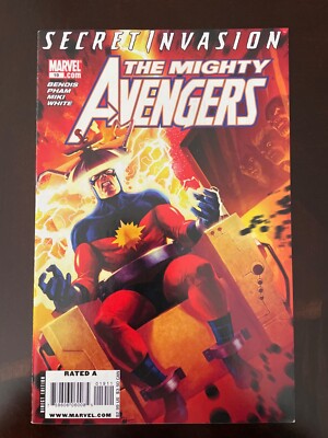Mighty Avengers #19 Vol 1 (Marvel, 2008) VF+ Secret Invasion Tie-In