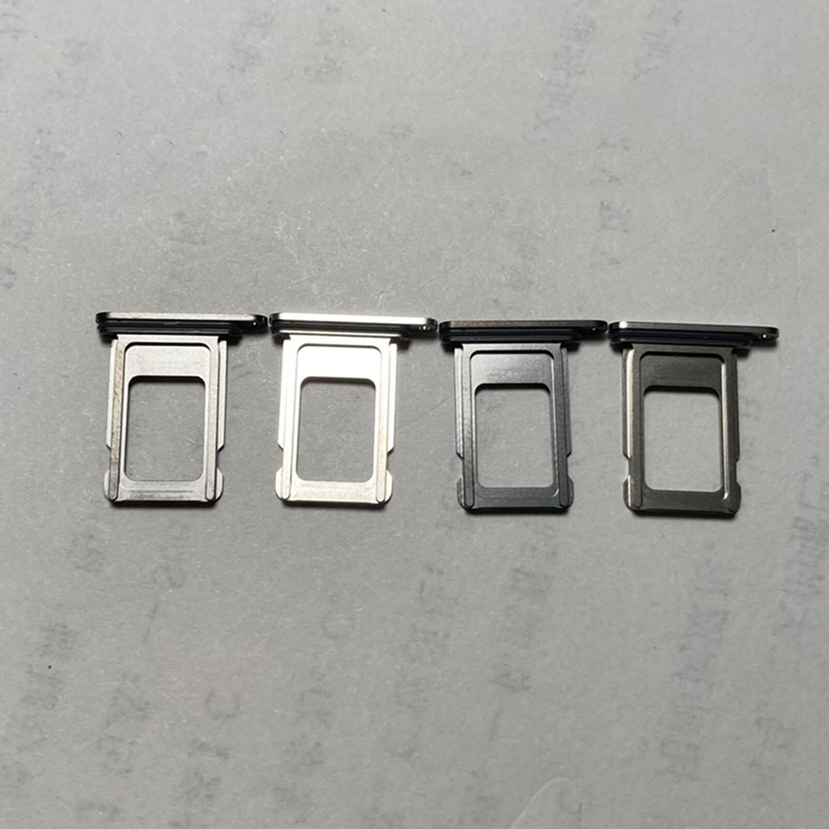 For iPhone 15 Pro Max/15/15 Plus Dual SIM Card Tray Holder Single