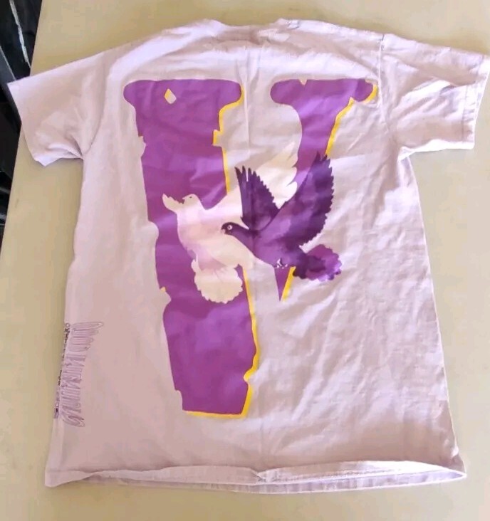 NAV X Vlone Doves Tee Good Intentions Purple Size Medium | eBay