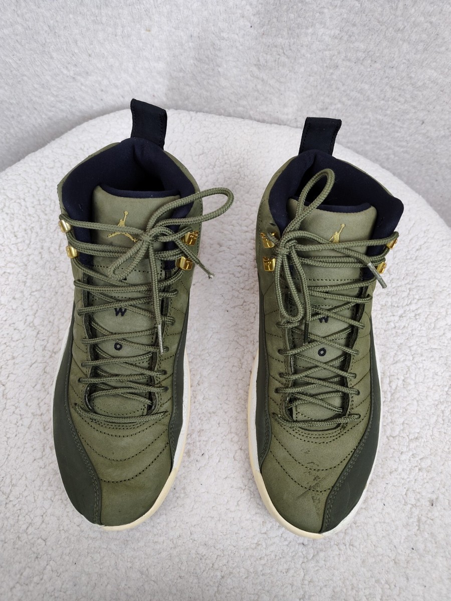 jordan 12 forest green