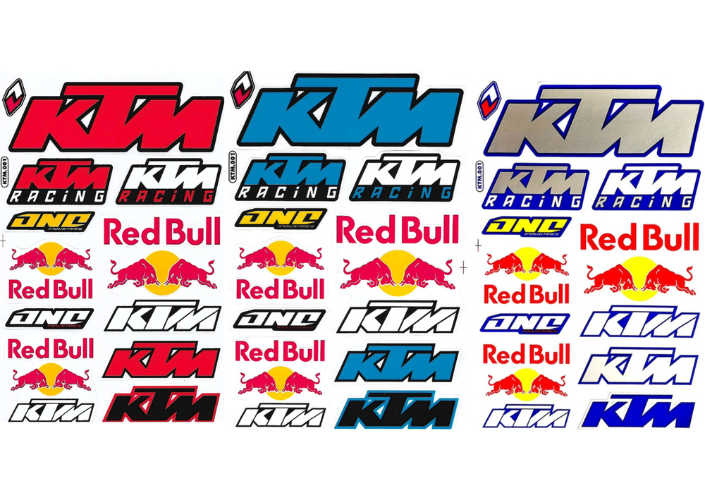 Racing Sticker R bull Logo Weatherproof and Waterproof