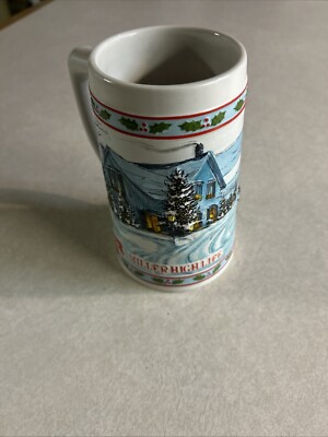 Miller High Life Miller Light Limited Edition Christmas Sleigh Mug Beer Stein