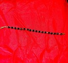 10k Yellow Gold and Blue Sapphire Bracelet with 2002 Appraisal