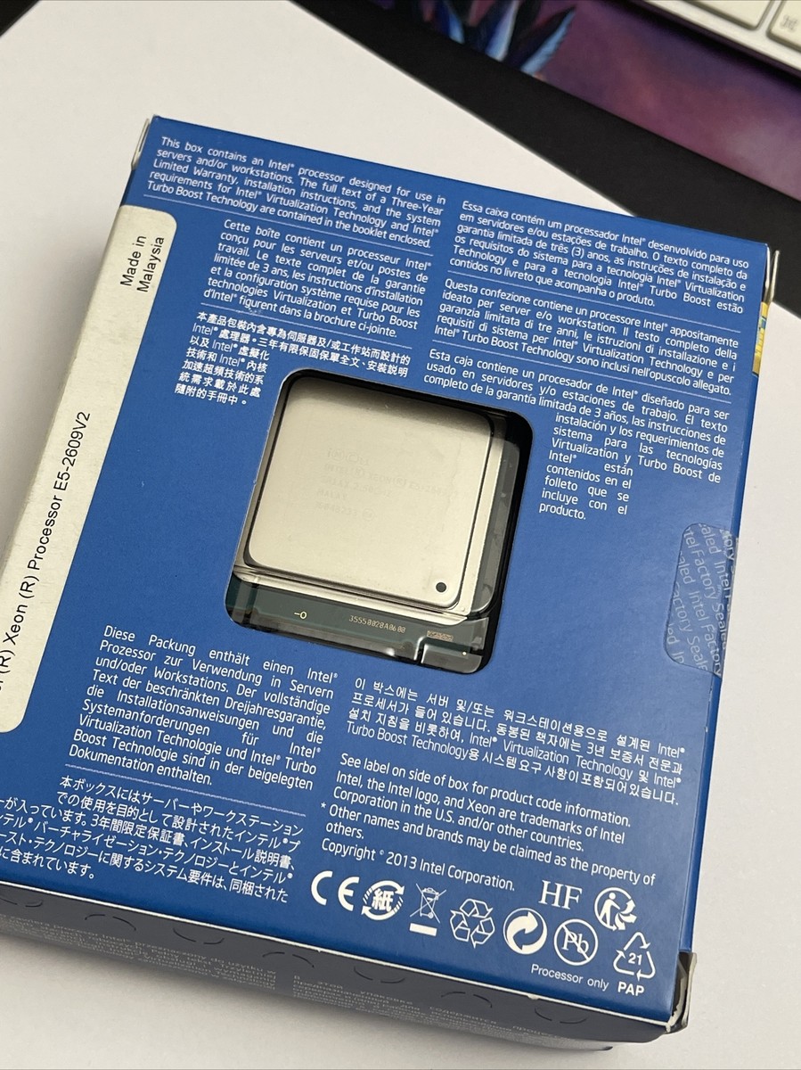 Buy Intel Xeon E5-2609V2 2.5GHz Quad-Core (BX80635E52609V2