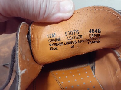 Timberland Waterproof Men's Leather Shoes. Size 12 M. Brown. 93076