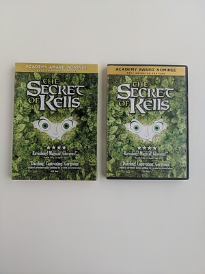 The Secret Of The Kells DVD 2008 - Autographed By Tomm Moore with Slipcover.