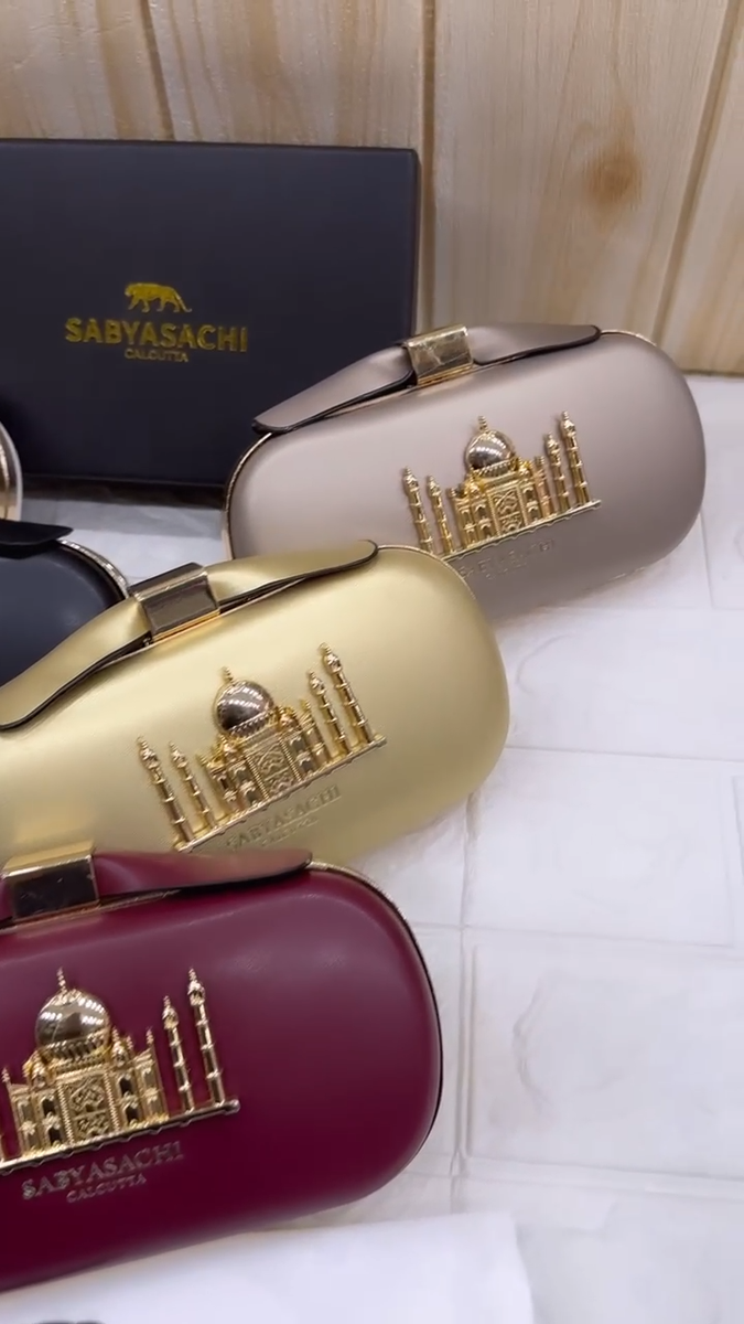 sabyasachi Beautiful (Taj mahal unique clutch bag wedding gift