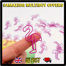 Flamingo Paperclips Decorative Paperclips Binder Novelty Gift Pink Paper Clip