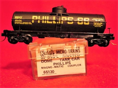 KD 65130 PHILLIPS-66 39' Tank Car Road #20052 'NEW' N-SCALE