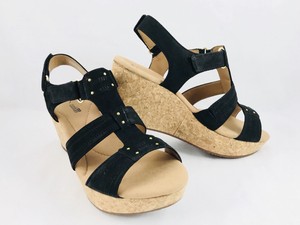 clarks annadel orchid wedge sandal