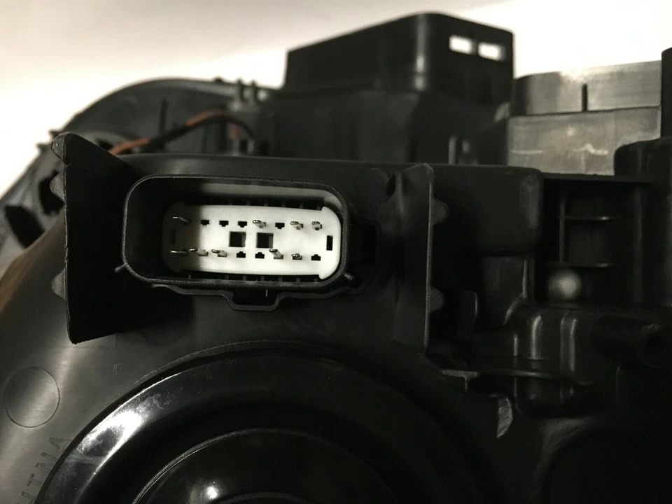 Halogen Headlight For 2015-2018 Ford Edge Sport Black Left Driver Side with Bulb Foto 4 de 4