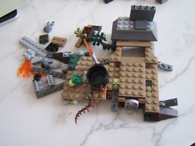 Lego Tom Riddle Grave Statue Voldemort Minifigures + 7596 Pieces Goblet of Fire