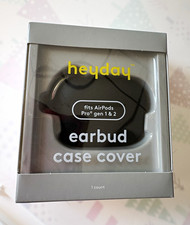heyday Black Case Cover for Apple AirPods Pro (1st Gen) & (2nd Gen)