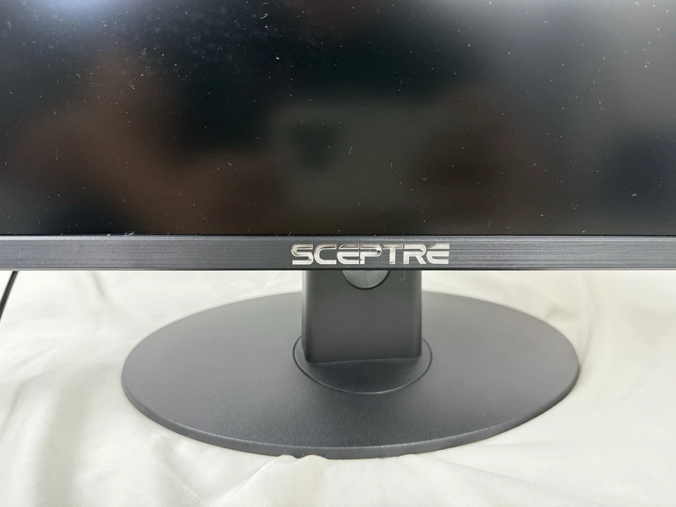 Monitor para jogos Sceptre E249W-19203R 24 polegadas FHD LED 2X HDMI VGA 75Hz construção - Imagem 3 de 4