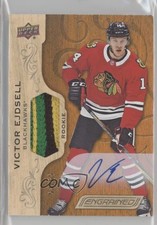 2018-19 Engrained Rookies Premium Memorabilia 53/65 Victor Ejdsell #77 Auto 8p8