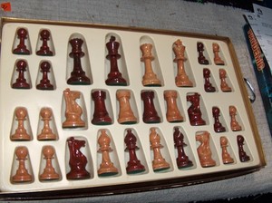UPICK CHESSMASTER Choice Of Champions PLASTIC Chess PIECES replacements NOT SET