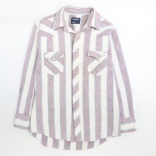 Vintage Wrangler Western Pearl Snap Shirt Size 17 1/2-35