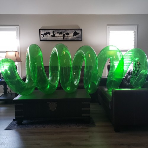 7 FEET! 7'x3'2" Spring Thing Huge Inflatable Pool Float by Swimline Heavy Vinyl