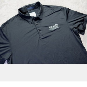 Team Hendrick Men's Golf Polo Shirt Size L Black HydroVent oobe