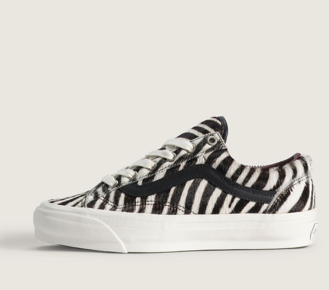 Vans PREMIUM OLD SKOOL 36 MEN'S SHOES VN000EHDZBR PONY ZEBRA | eBay