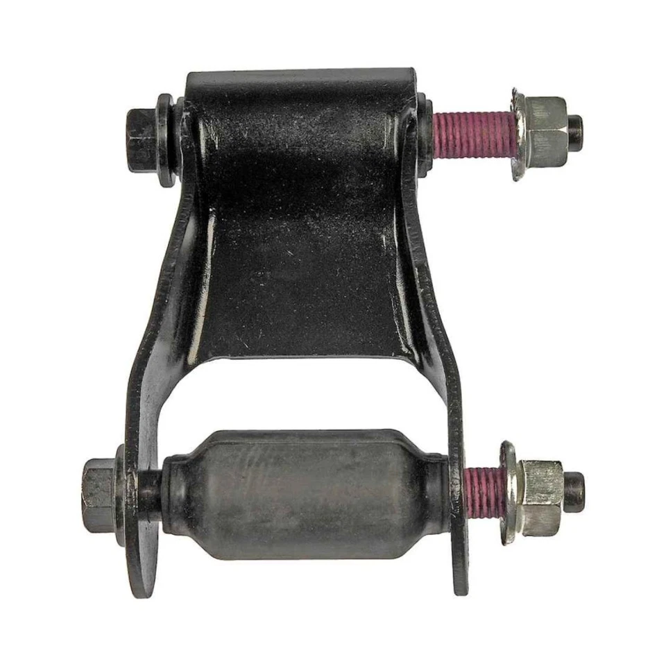 Juego de grilletes de resorte de hoja de acero trasero con bujes para Ford Ranger 2009 2010 2011 Foto 3 de 4