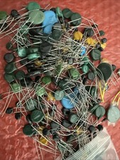 Vintage Ceramic & Film Capacitors Assorted Values for DIY, Repair, Project #S-17