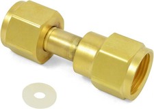 CGA-320 to CGA-580 Adapter  806 CO2 Carbon Dioxide Bottle to Argon Flowmeter