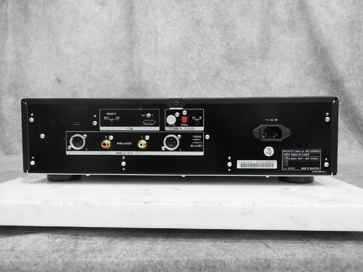 Sony ES Super Audio SCD-XA5400ES CD Player for sale online | eBay