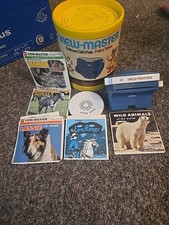 Vintage GAF View-Master Fairy Tale Container Deluxe Gift Pack w/ Bonus Slides