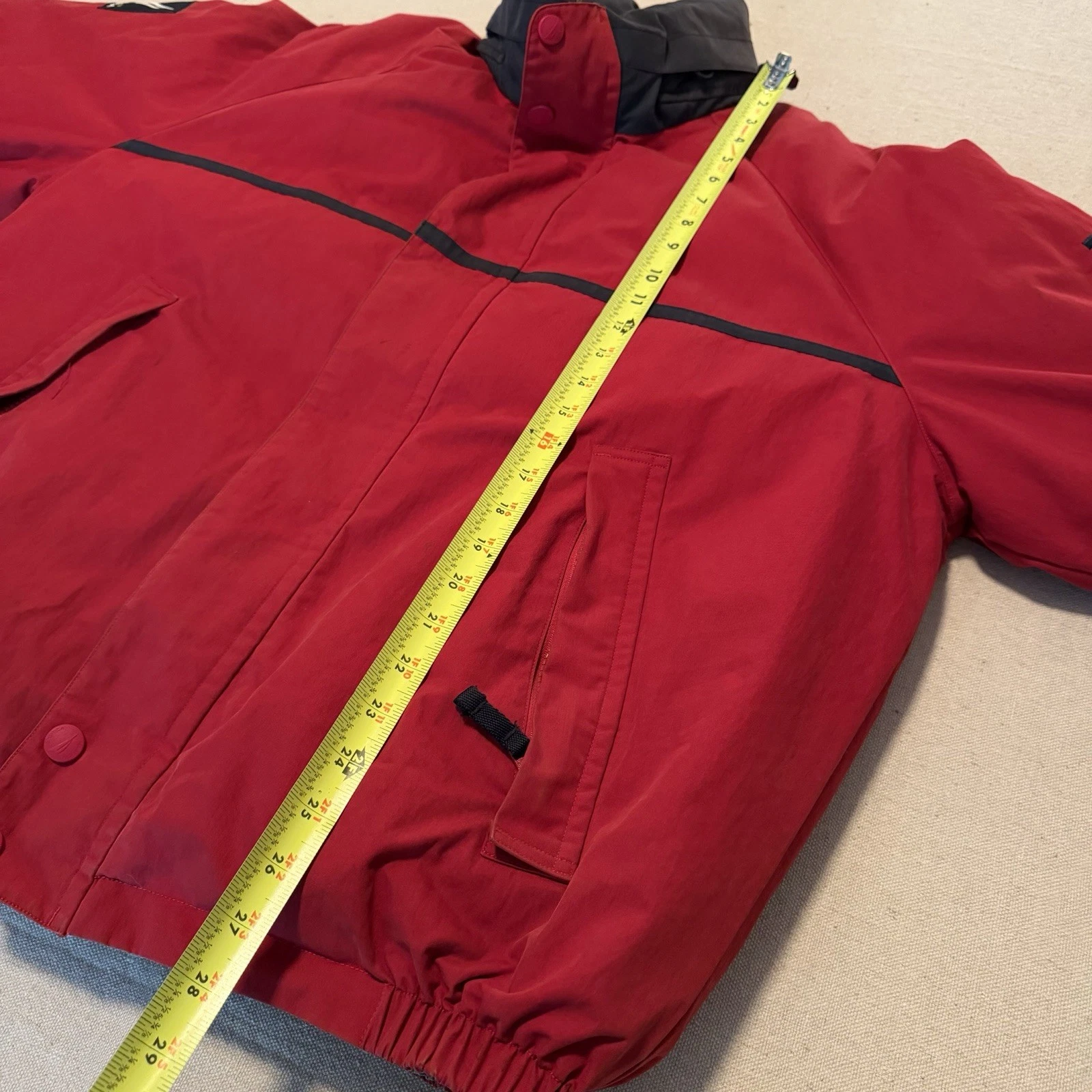 Nautica 1990s NS-83 Sailing Jacket Size Measured In Pictures XL - product detail image 6
