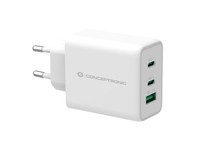 Conceptronic W128279819 ALTHEA12W Althea 3-Port 65W Gan Usb Pd Charger, Qc ~E~
