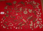 LOT OF DUG CIVIL WAR RELICS BOWER RIPTON  Bullets Etc Hammond Collection 686