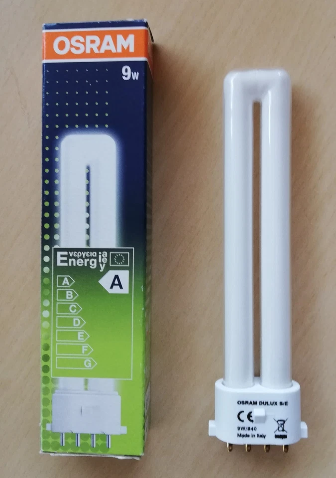 Osram DULUX S/E SE 9W/840 2G7 ,NEU, OVP, Lampe, Leuchtmittel, 9 Watt 4pin Nr.61