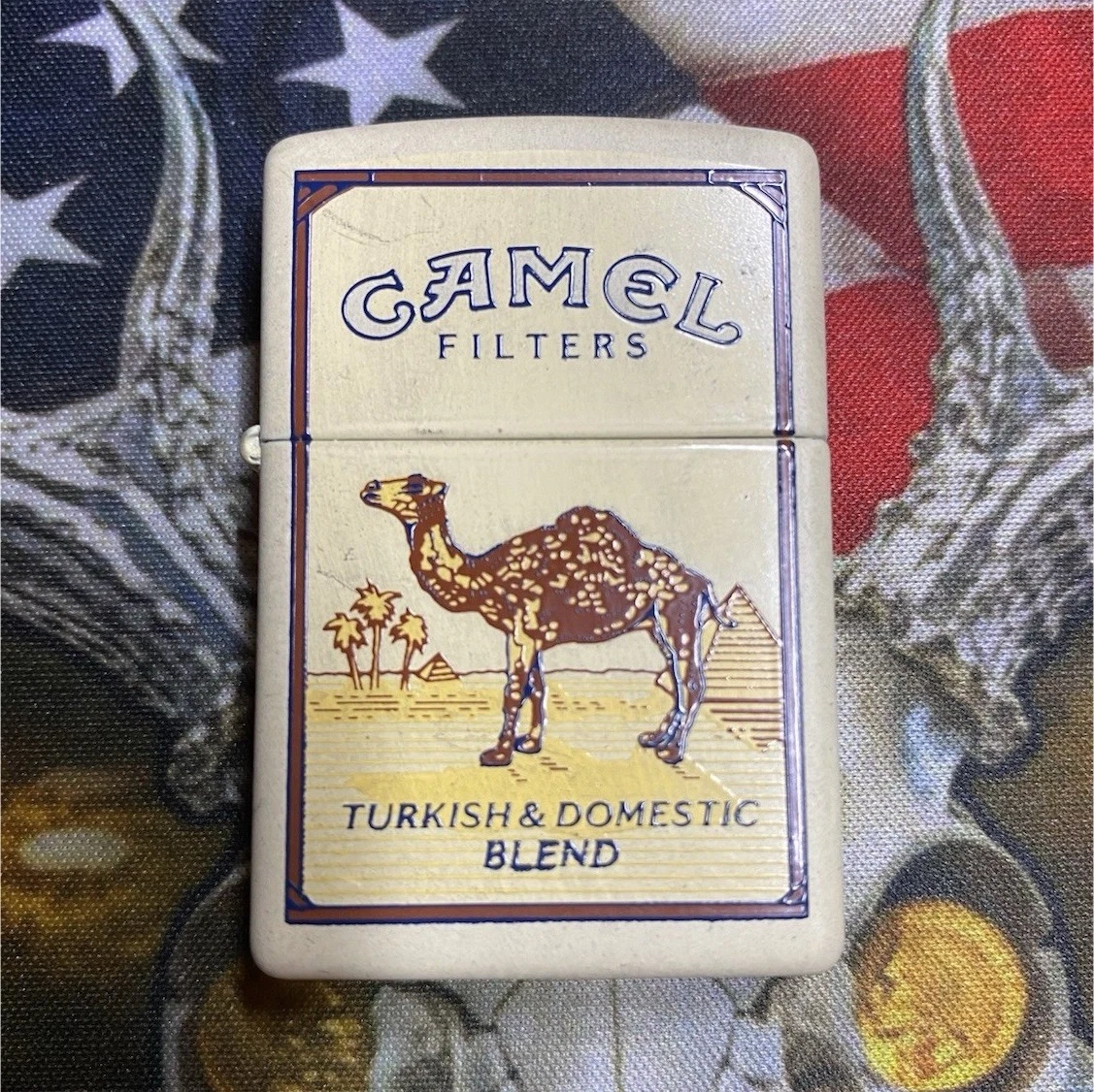 Briquet électronique Camel En Acier – Rechargeable USB Collector