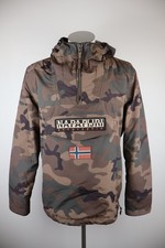 Napapijri Giubino Anorak Uomo Size S Casual Vintage Jacket With Hood