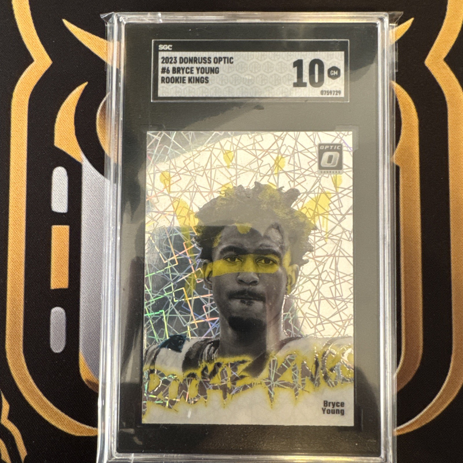 2023 Panini Donruss Optic - Rookie Kings Bryce Young #6 (RC) 10 GEM
