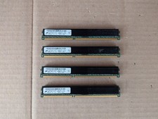 LOT OF 4 MICRON 8GB MT36KDZS1G72PZ-1G4D1AD 2RX4 PC3L-10600R ECC DIMM RAM