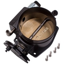 92mm Throttle Body Fit Gmc Gen Iii Ls1 Ls2 Ls6 Ls3 Ls Ls7 Sx Ls 4 Bolt Black