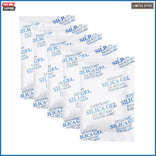 15 Pack 20 Gram Silica Gel Packs Desiccant Packets for Storage Moisture Packs