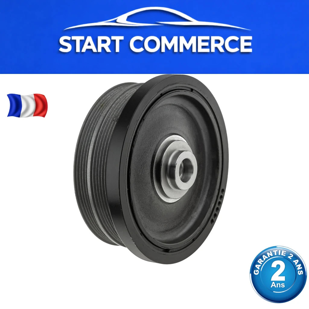 Poulie damper premium pour BMW Série 5 E61, Série 3 E46 E91, haute résistance
