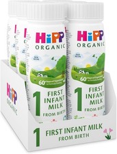 HiPP Organic 1 First Milk Ready To Feed 200ml (pack of 6)