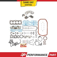 Full Gasket Set Bearings Rings Fit 1990-1992 Dodge Eagle Mitsubishi 2.4l Full Gasket Set Bearings Rings Fit 1990-1992 Dodge Eagle Mitsubishi 2.4l