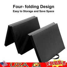 High Density EPE Foam Folding Exercise Mat Non Slip Gymnastics Yoga Pilates New