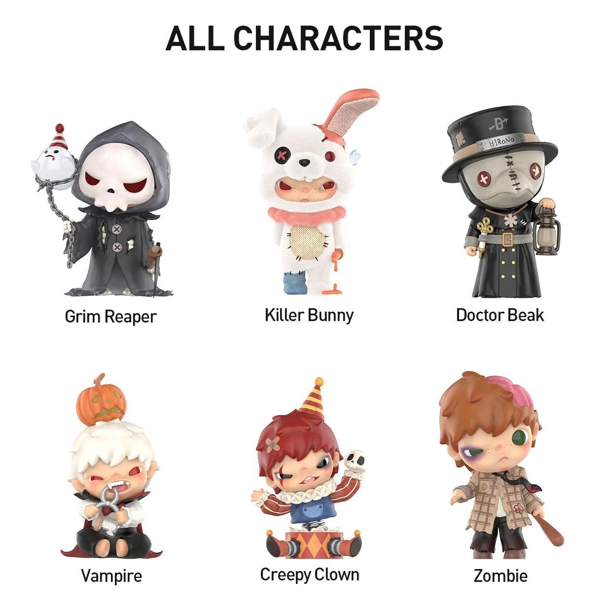 POP MART Hirono Monsters Carnival Series Confirmed Figure Sealed